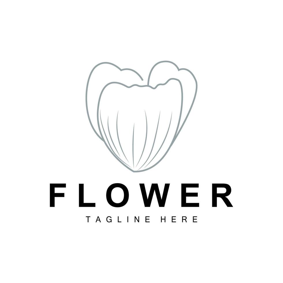 bloemen logo, bladeren en bloemen botanisch tuin vector, bloemen ontwerp van leven vector