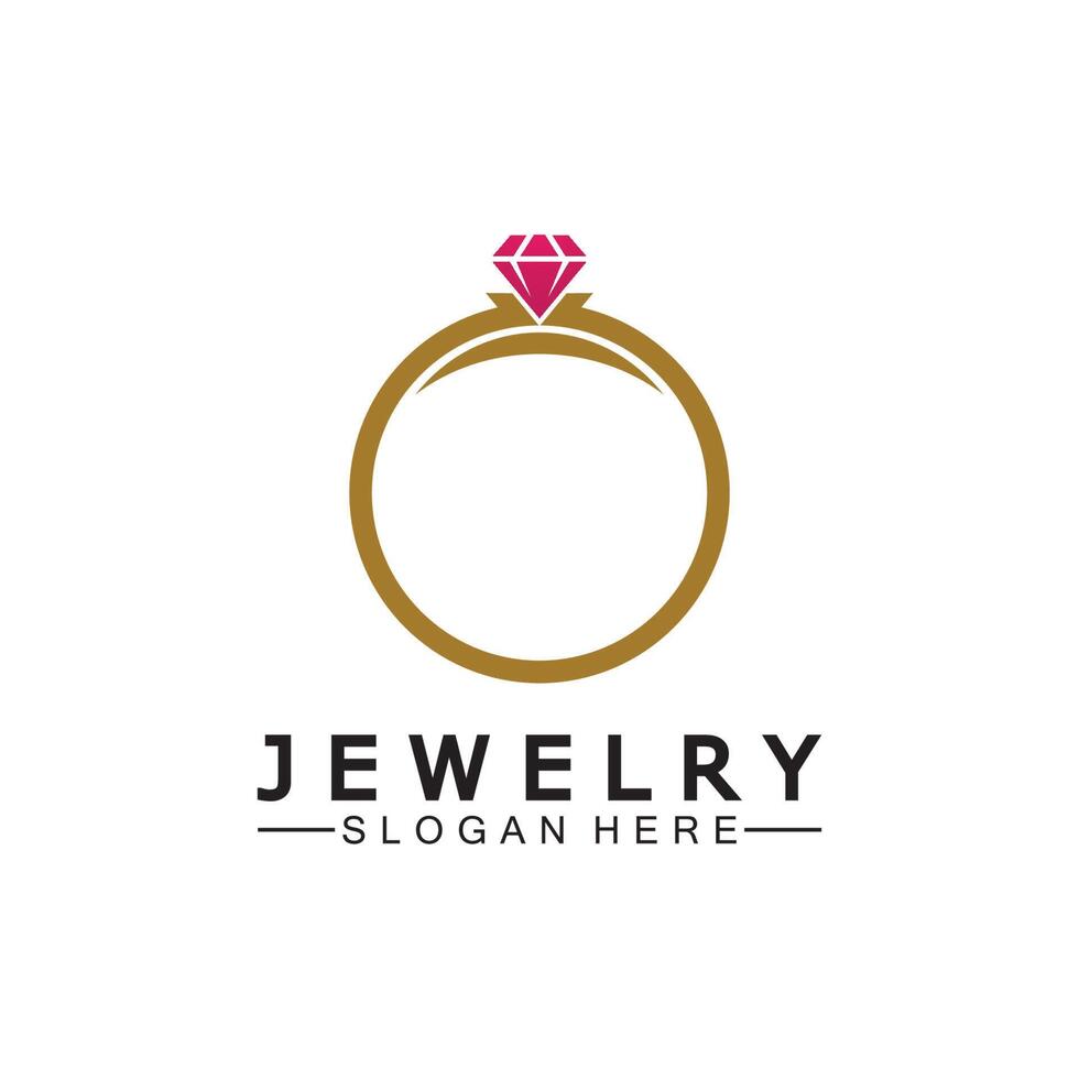 abstract diamant voor sieraden bedrijf logo ontwerp concept vector