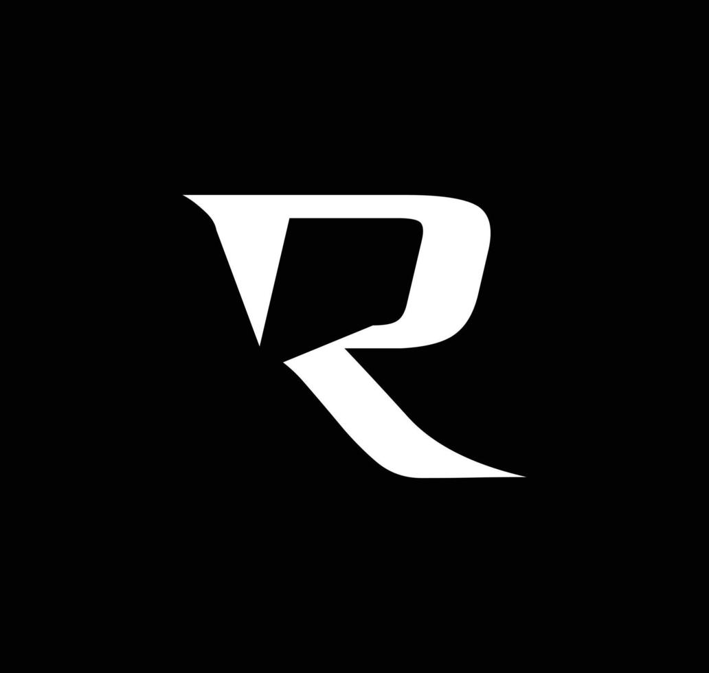 rp logo brief ontwerp Aan luxe achtergrond. pr logo monogram initialen brief concept. rp icoon logo ontwerp vector