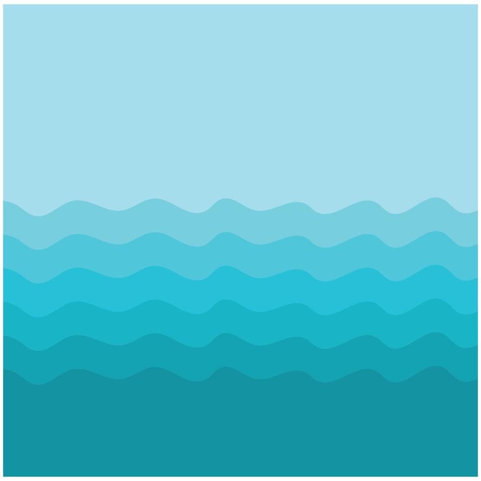 water Golf logo vector en symbool sjabloon