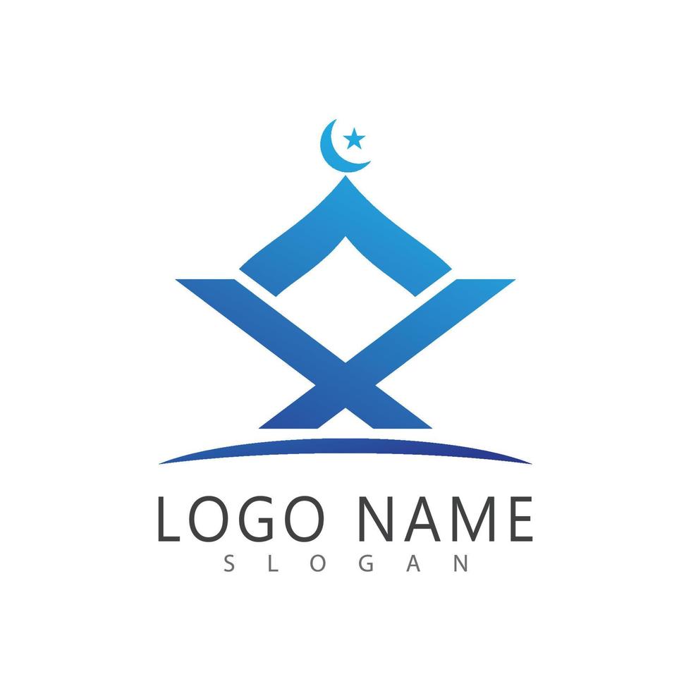 Ramadhan kareem poster banier Islamitisch behang muis logo icoon vlak ontwerp vector
