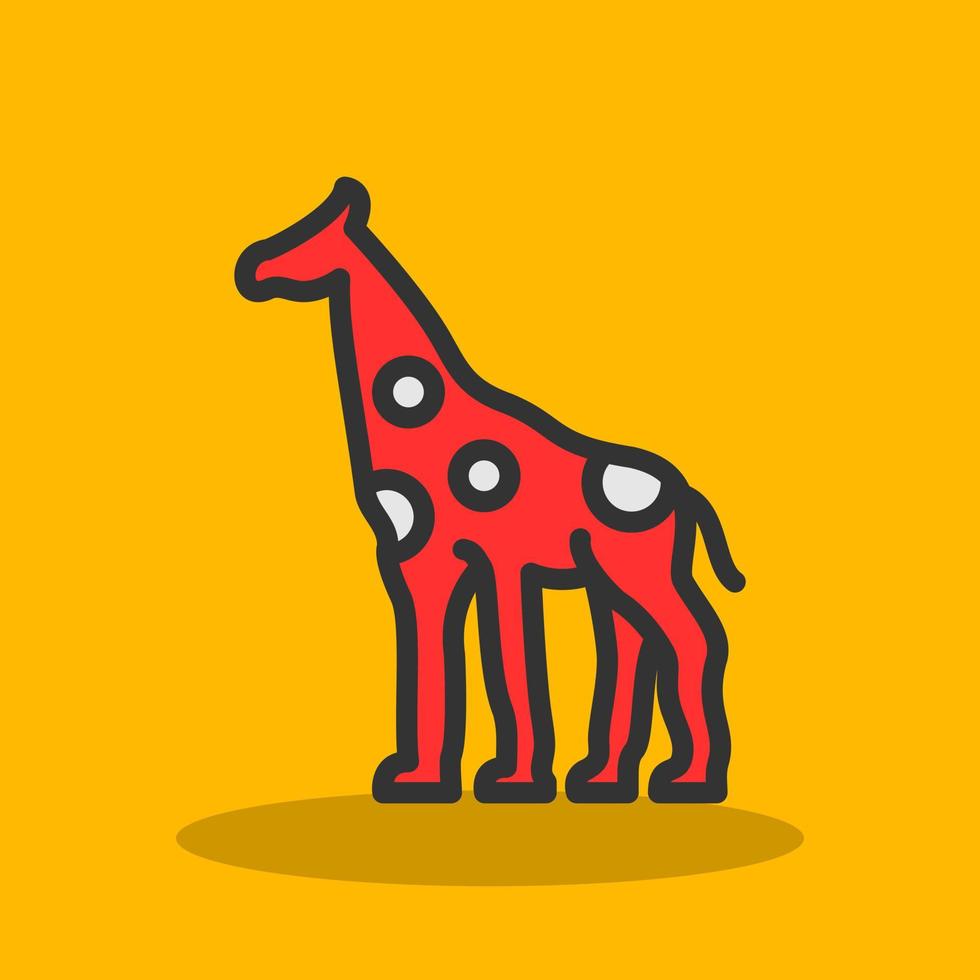 giraffe vector icoon ontwerp