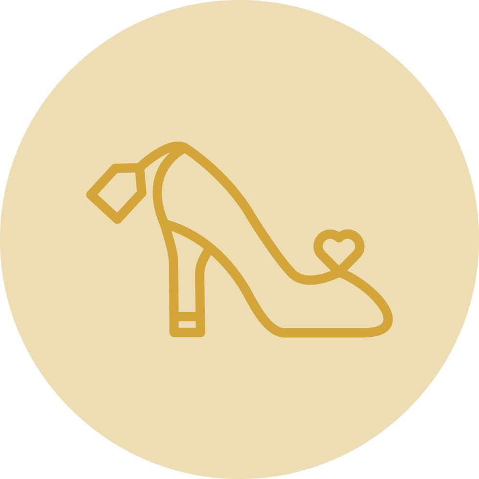 vrouw schoenen vector icoon ontwerp