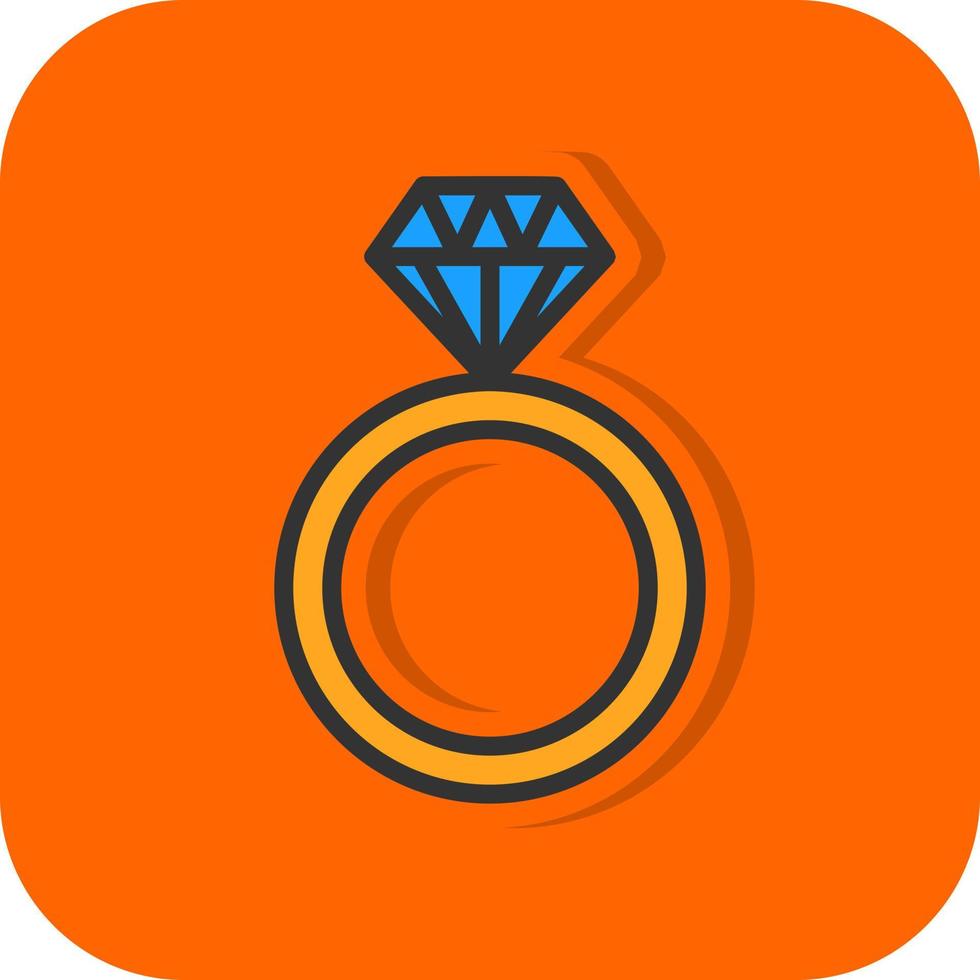 diamant ring vector icoon ontwerp