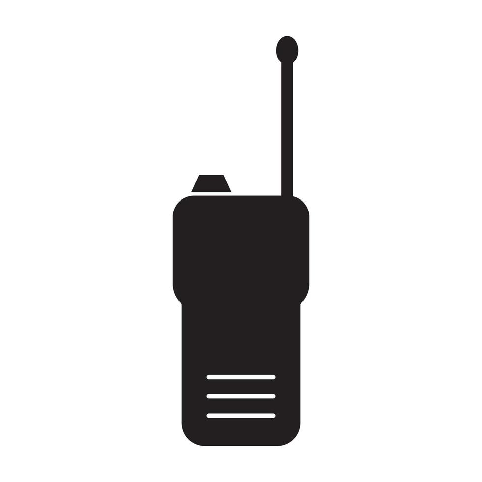 walkie talkie icoon vector