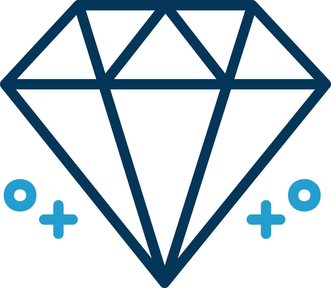 diamant vector icoon ontwerp