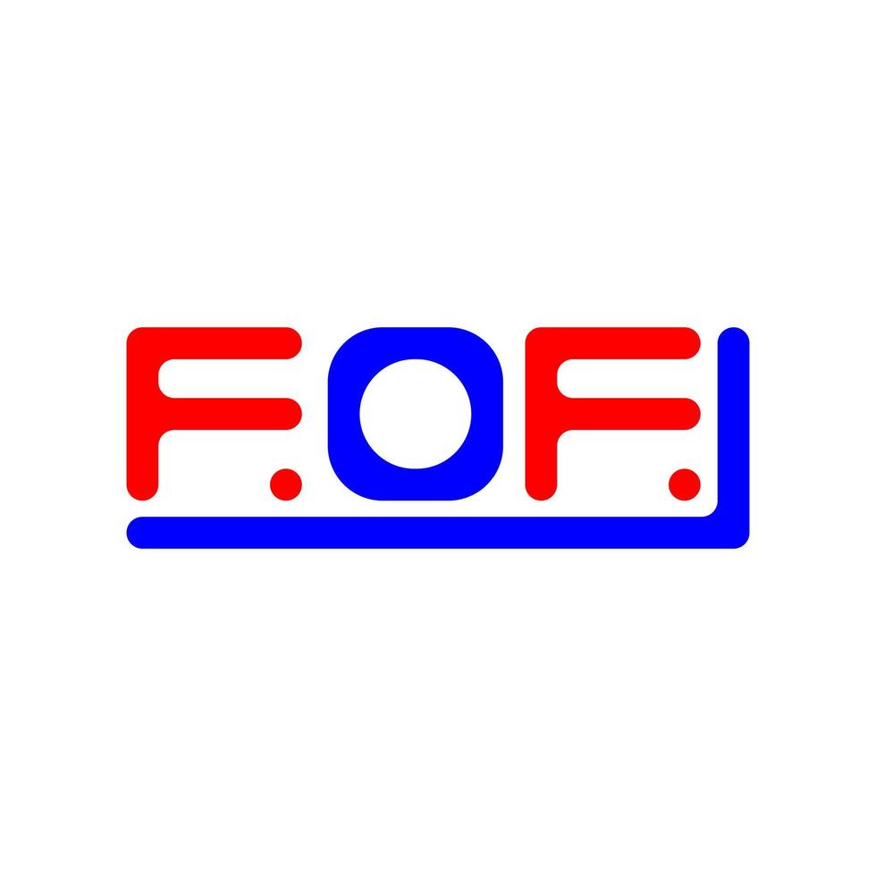 ff brief logo creatief ontwerp met vector grafisch, ff gemakkelijk en modern logo.