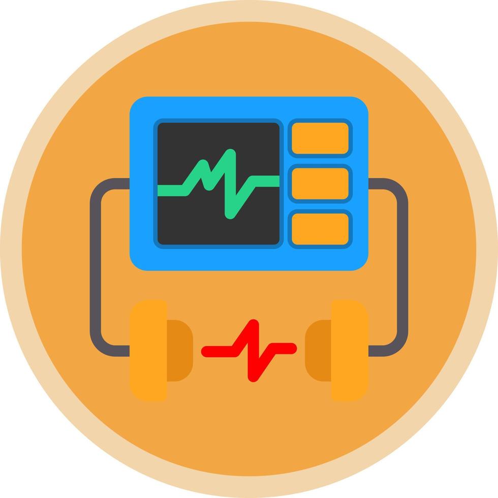 defibrillator vector icoon ontwerp