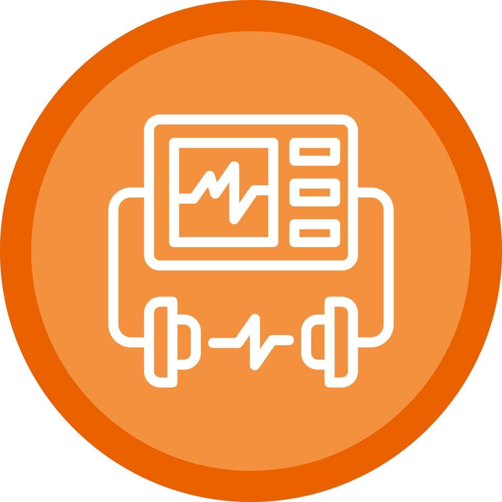 defibrillator vector icoon ontwerp