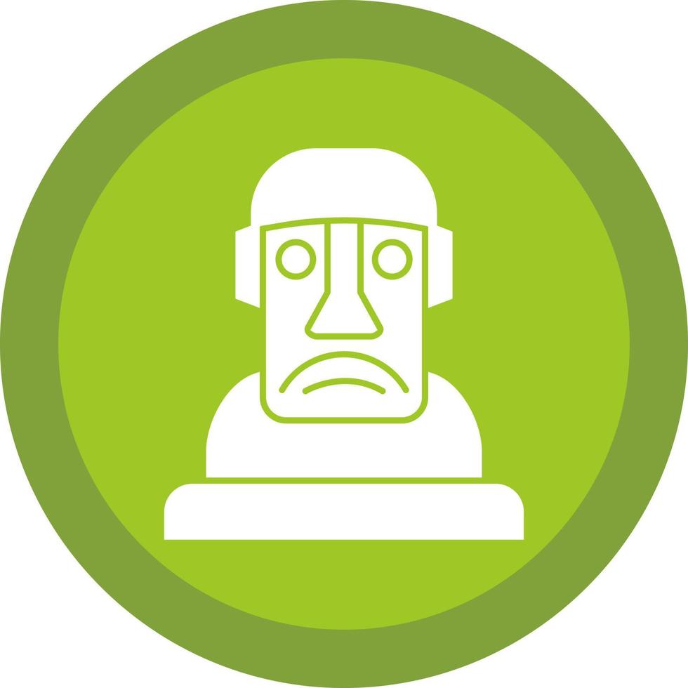 moai vector icoon ontwerp