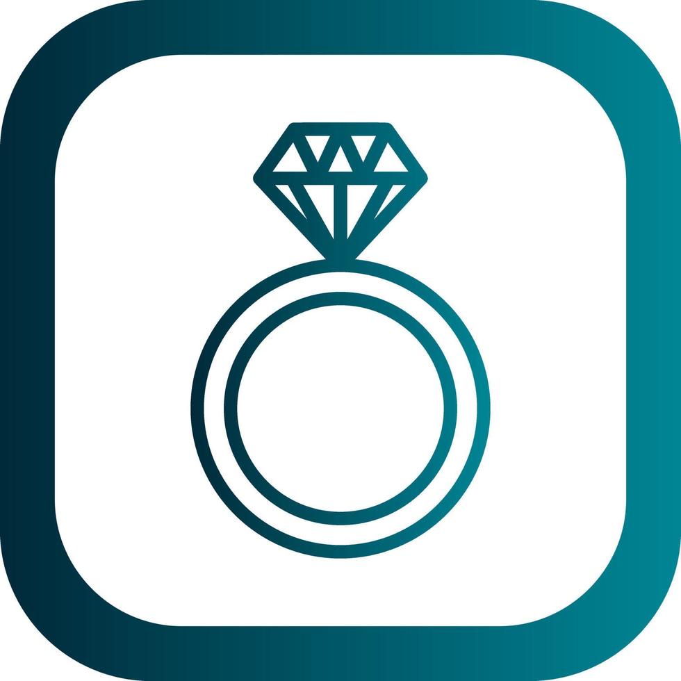 diamant ring vector icoon ontwerp