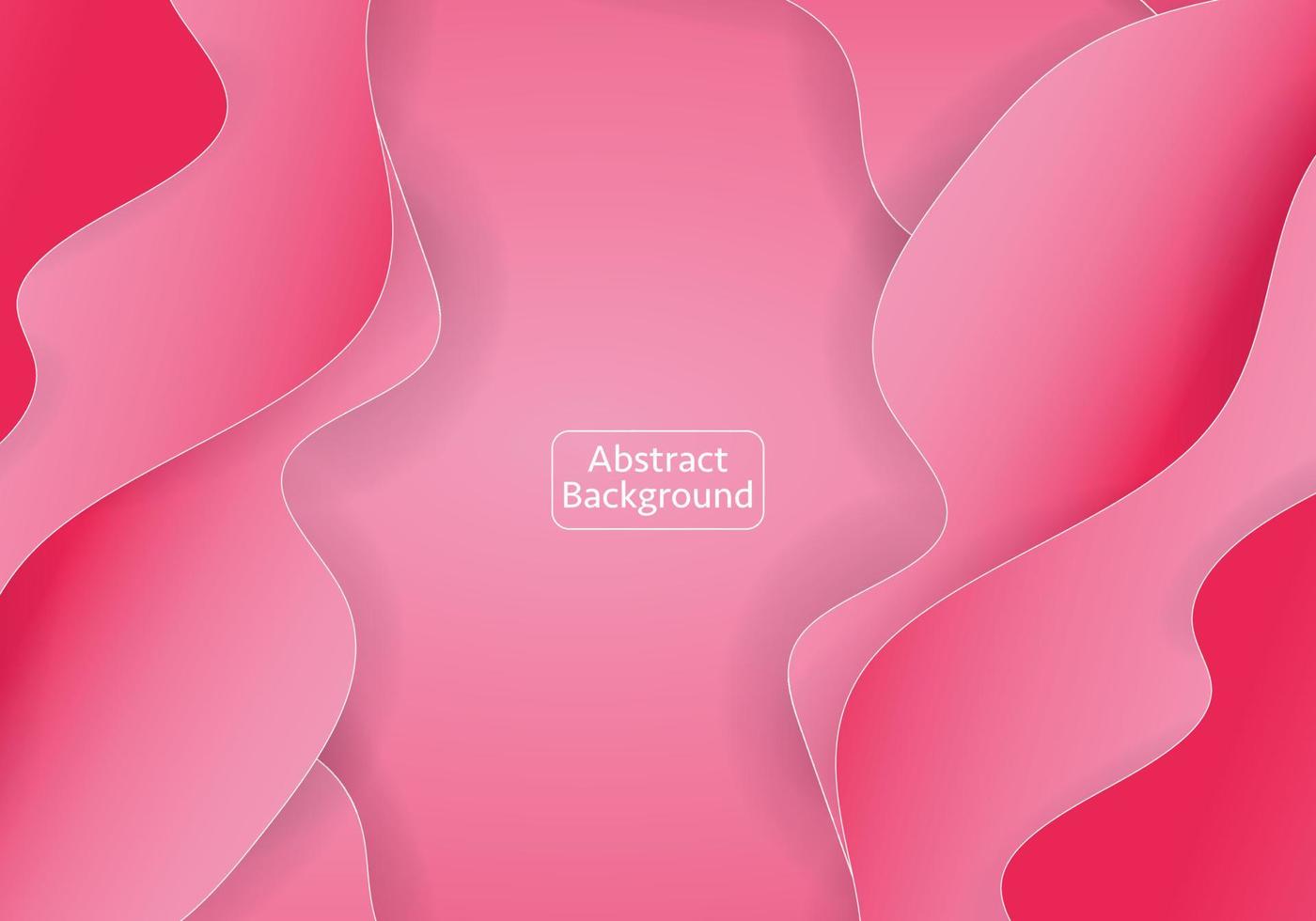 besnoeiing papier achtergrond. abstract realistisch papier decoratie voor ontwerp met karton structuur van golvend roze lagen. 3d Verlichting. de kunst van snijwerk. vector illustratie. Hoes lay-out ontwerp sjabloon