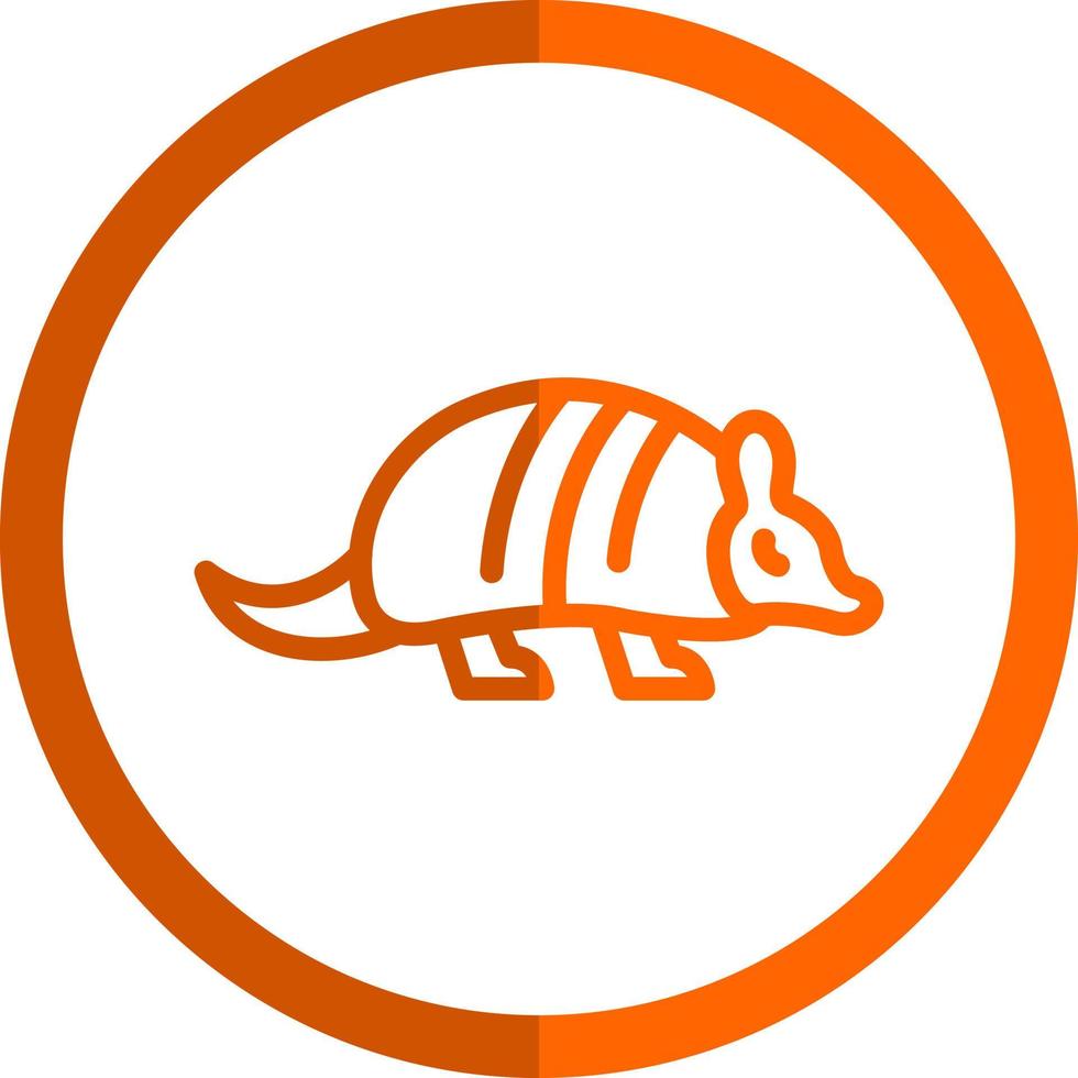 armadilo vector icoon ontwerp