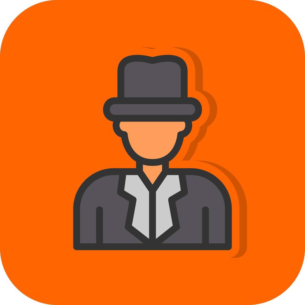 detective vector icoon ontwerp