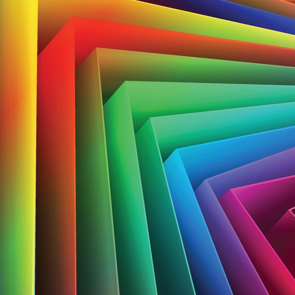 driehoek kleurrijke abstracte achtergrond vector