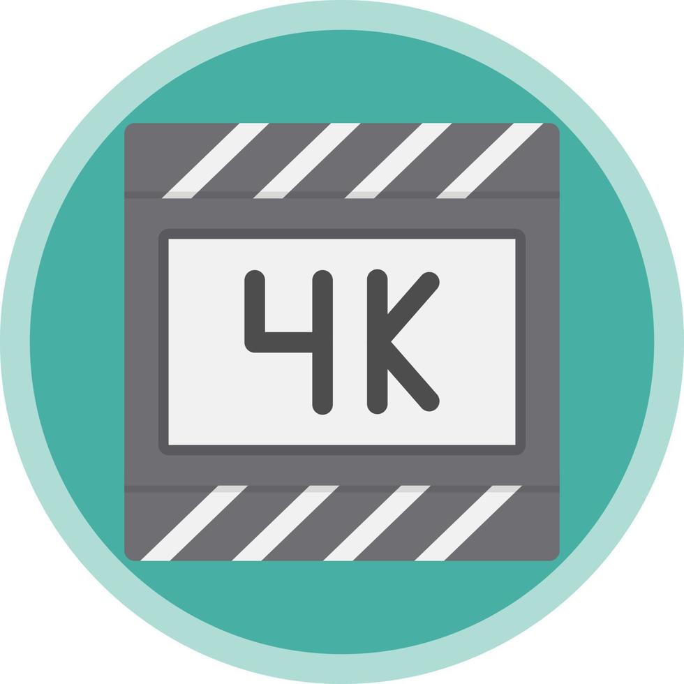 4k film vector icoon ontwerp