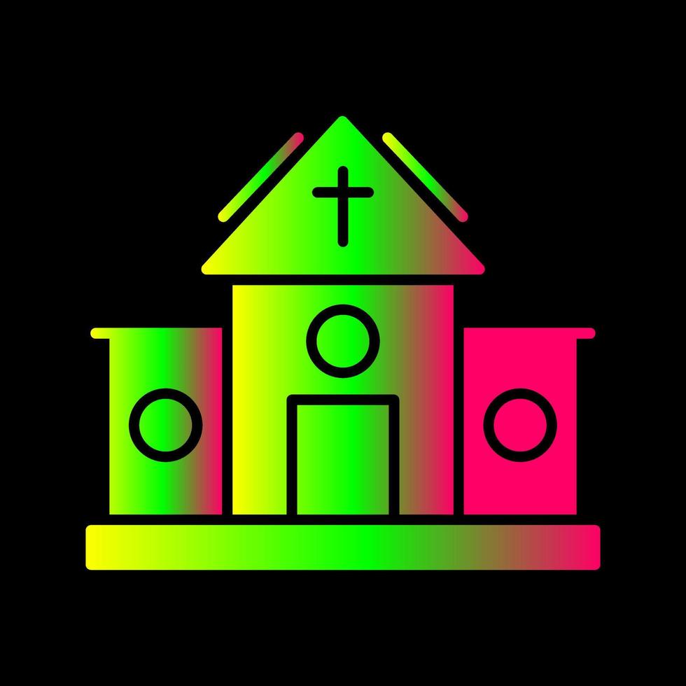 kerk vector pictogram