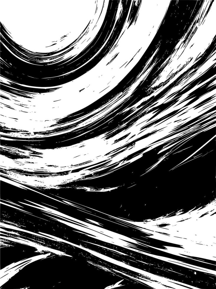 abstract achtergrond. monochroom textuur. zwart en wit getextureerde vector