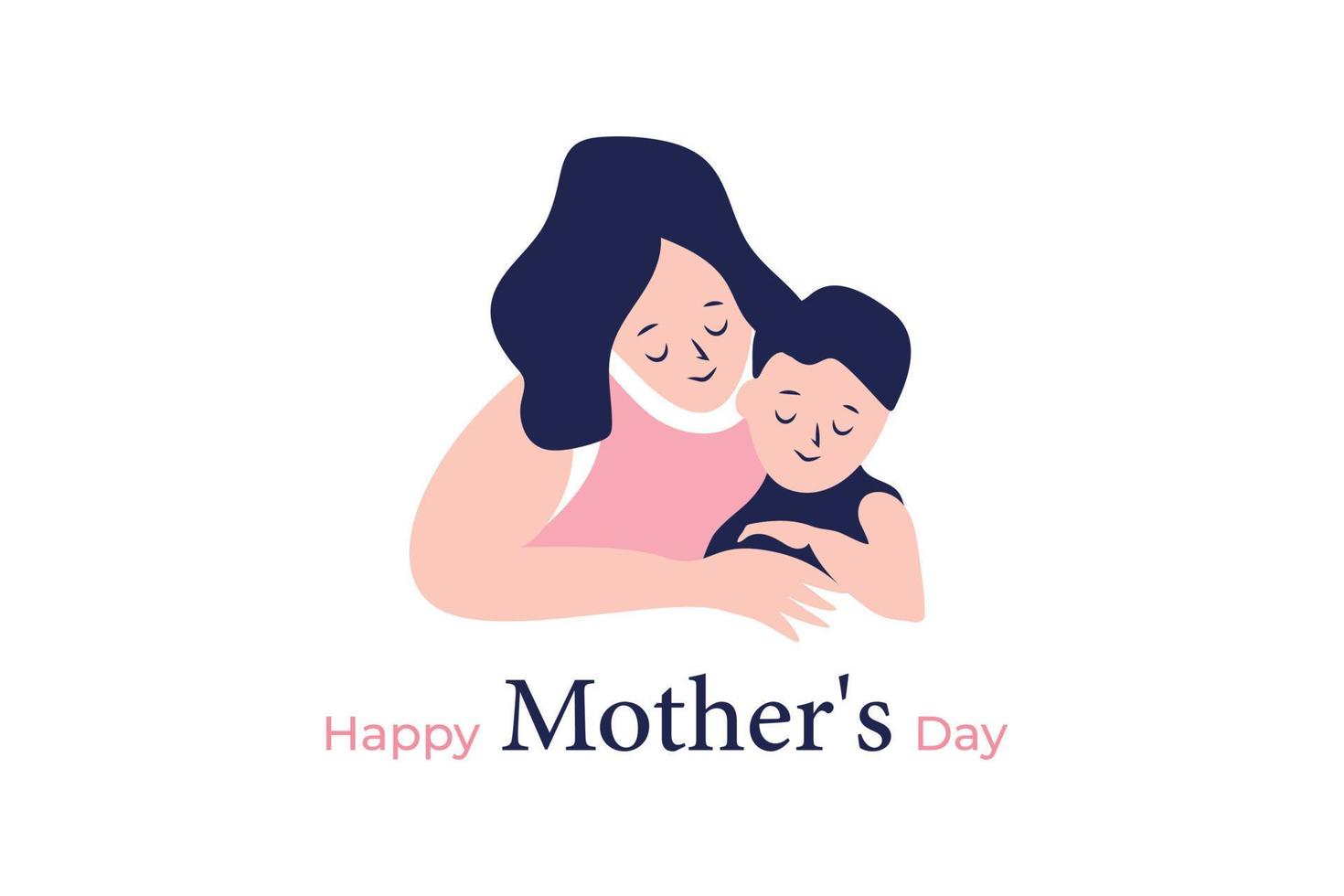 gelukkige moederdag illustratie vector