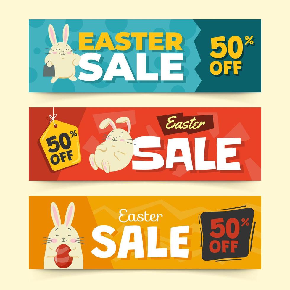 marketingtool voor easter banner vector