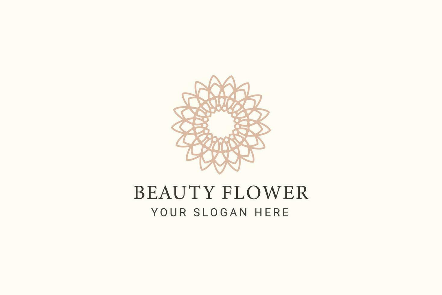 schoonheid bloem logo vector icoon illustratie