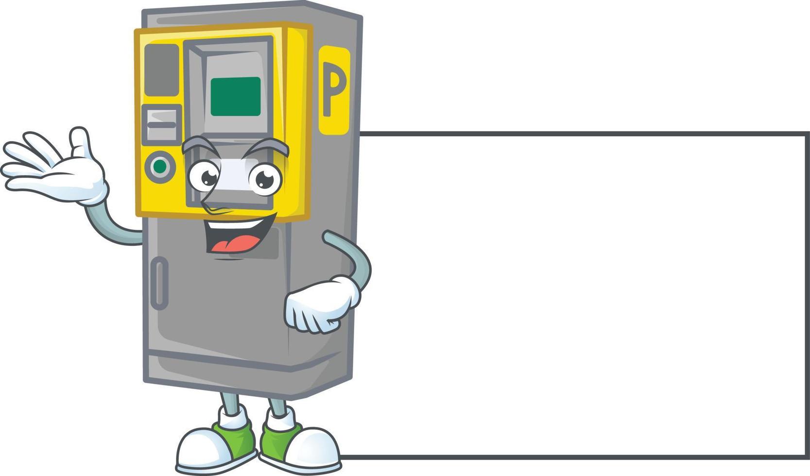 parkeren ticket machine icoon ontwerp vector