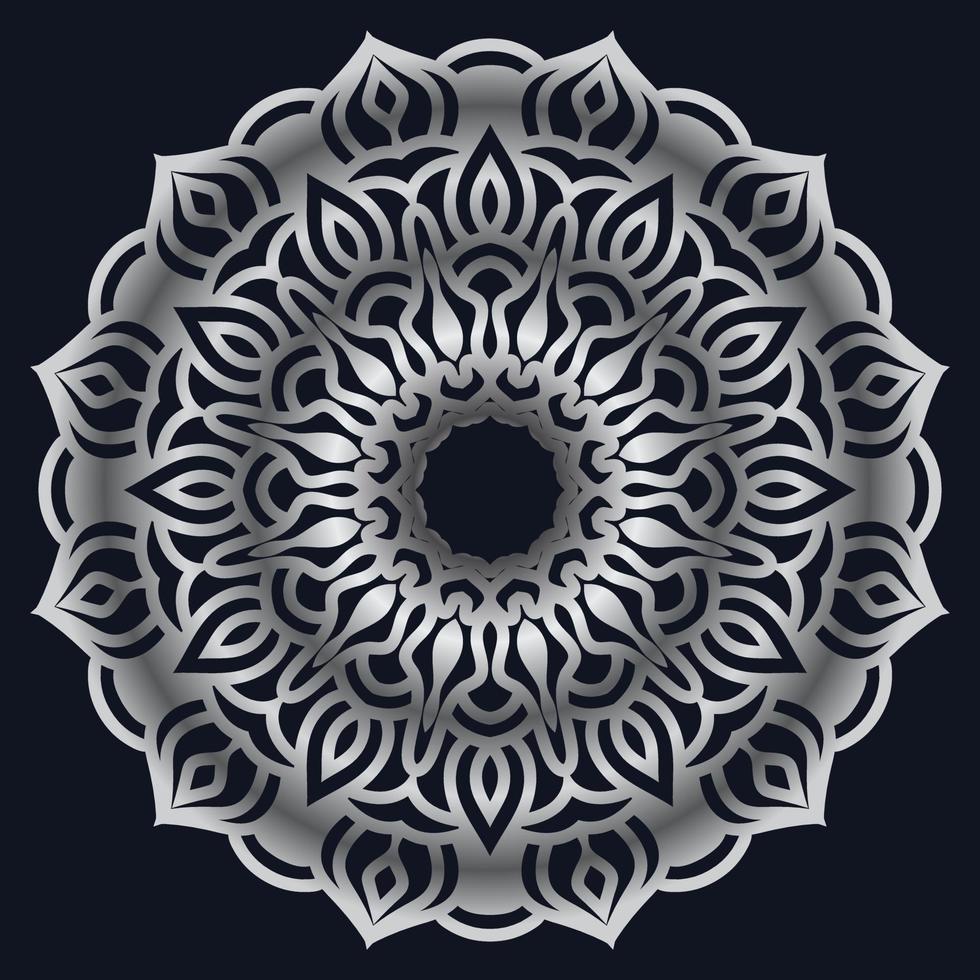 decoratief elementen luxe ornament patroon helling mandala ontwerp vector