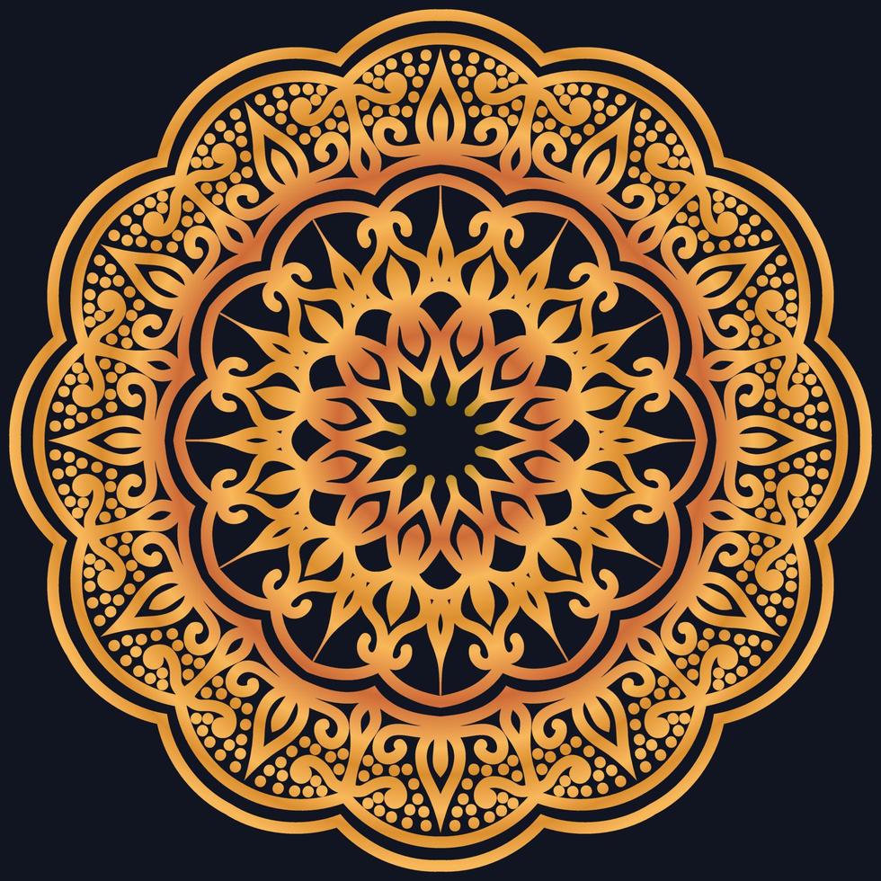 decoratief elementen luxe ornament patroon helling mandala ontwerp vector