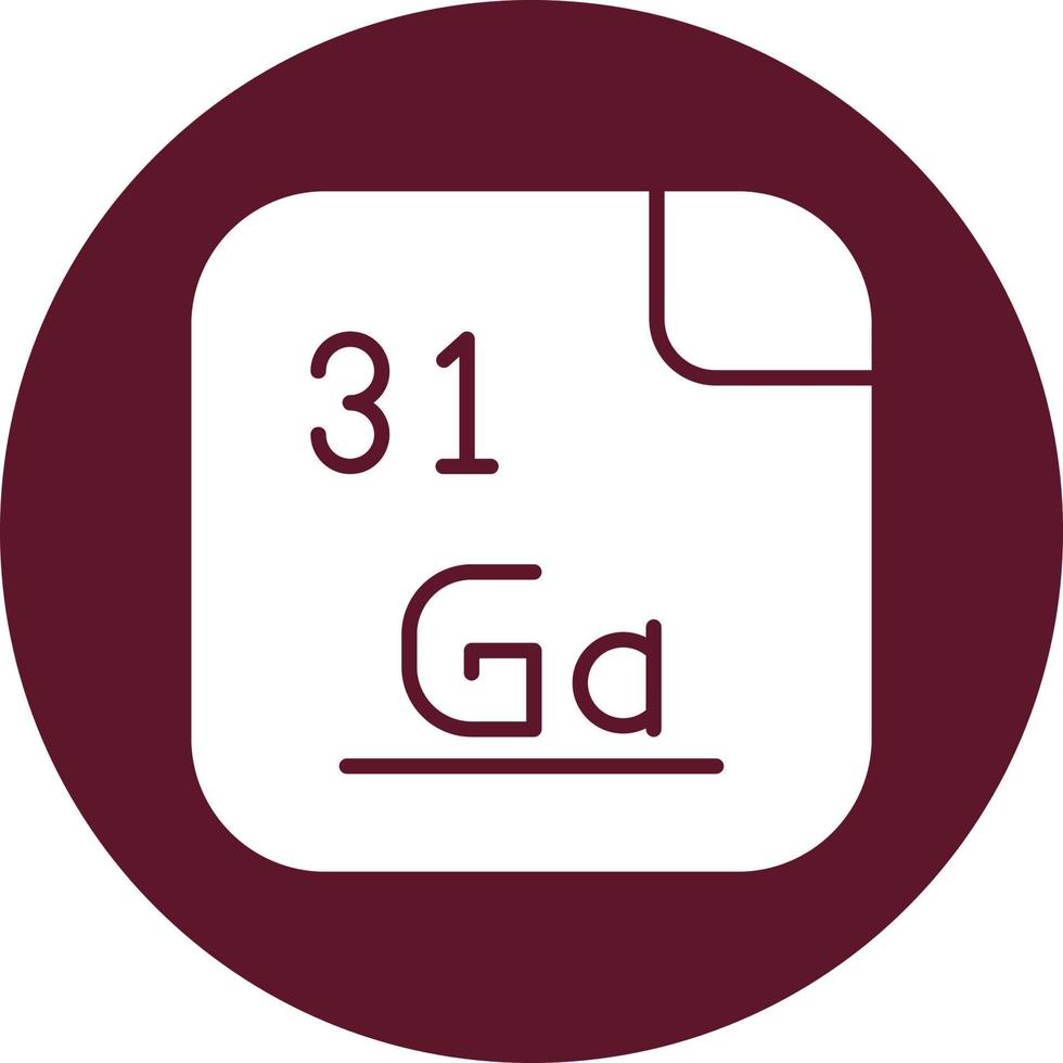 gallium vector icoon