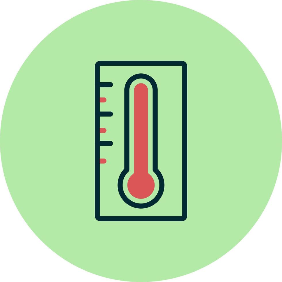 thermometer vector pictogram