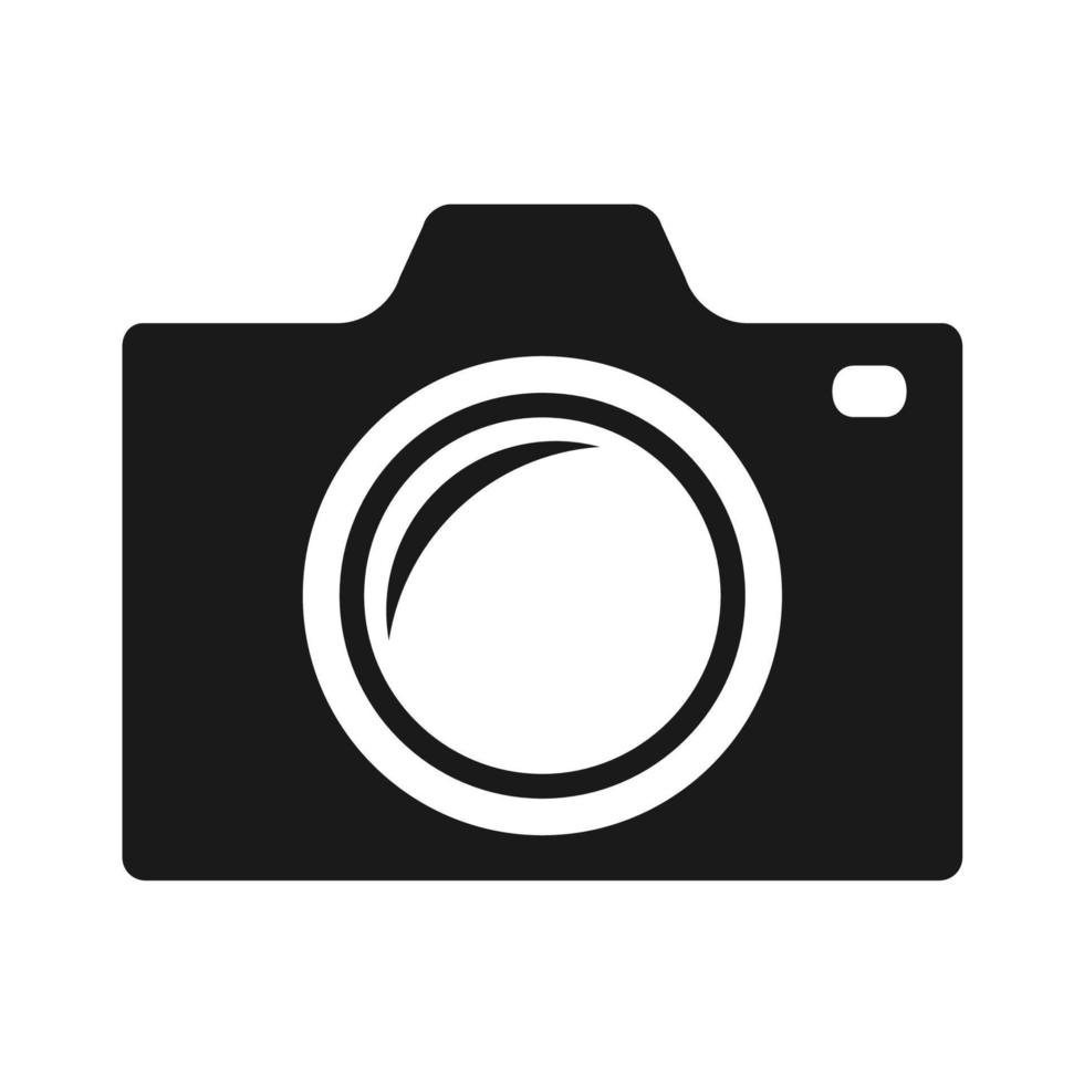 camera icoon vector logo sjabloon