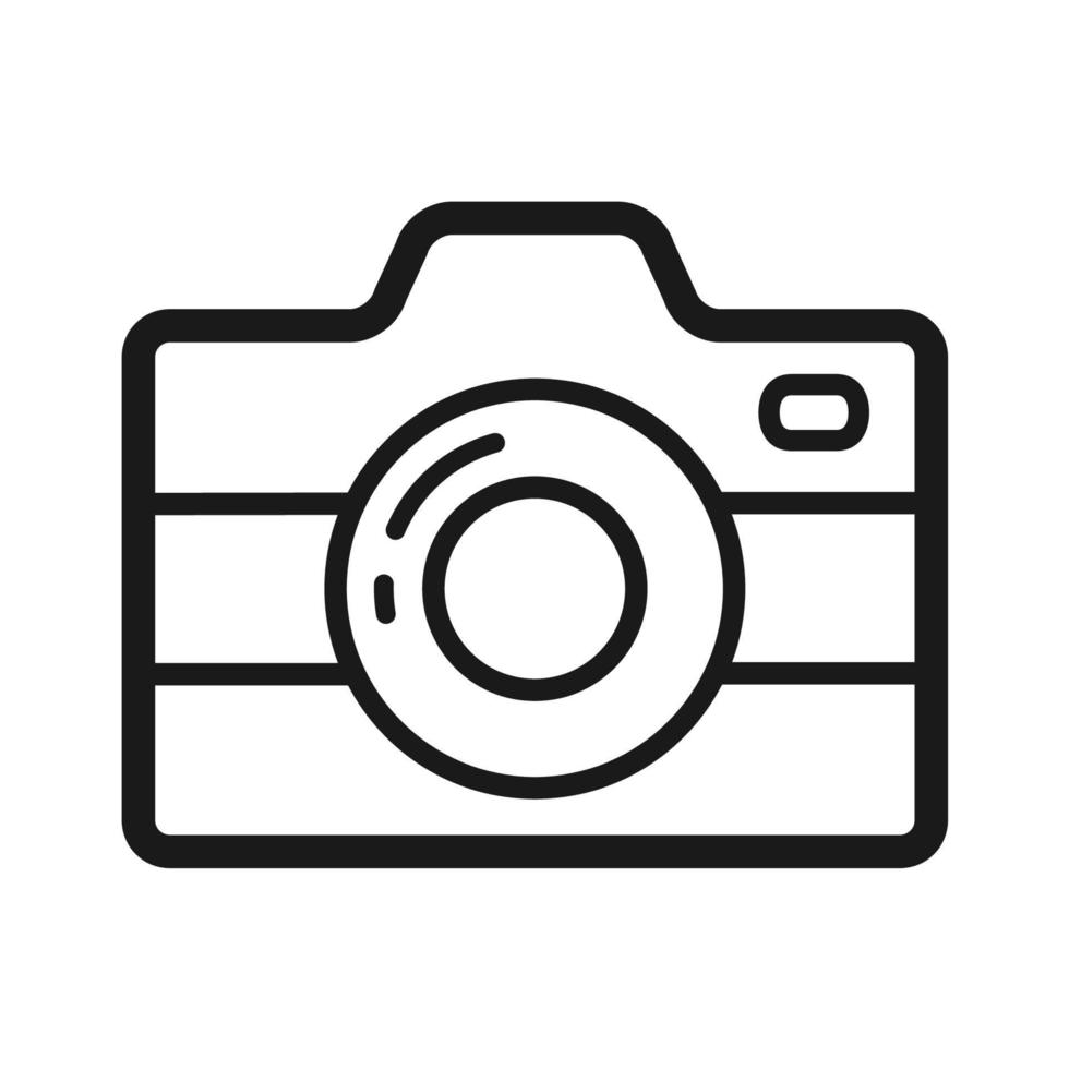 camera icoon vector logo sjabloon