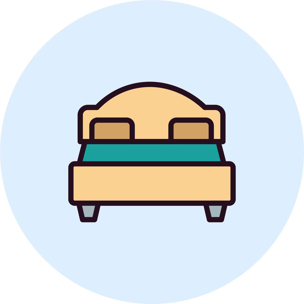 bed vector icoon