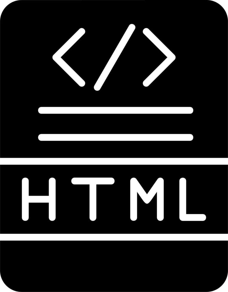 html vector icoon