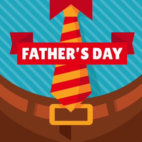 Happy Father's Day ontwerp Vector