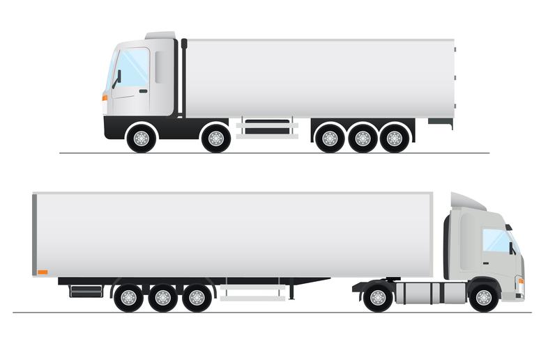 Vector Realistische Truck Design