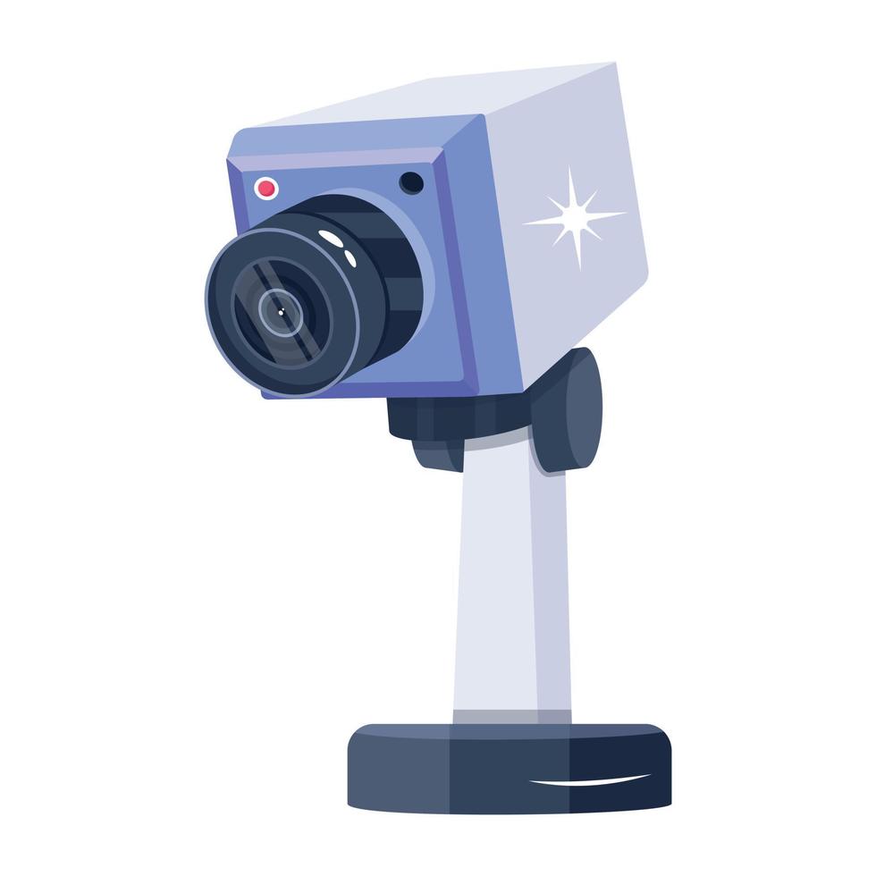 trendy webcamconcepten vector