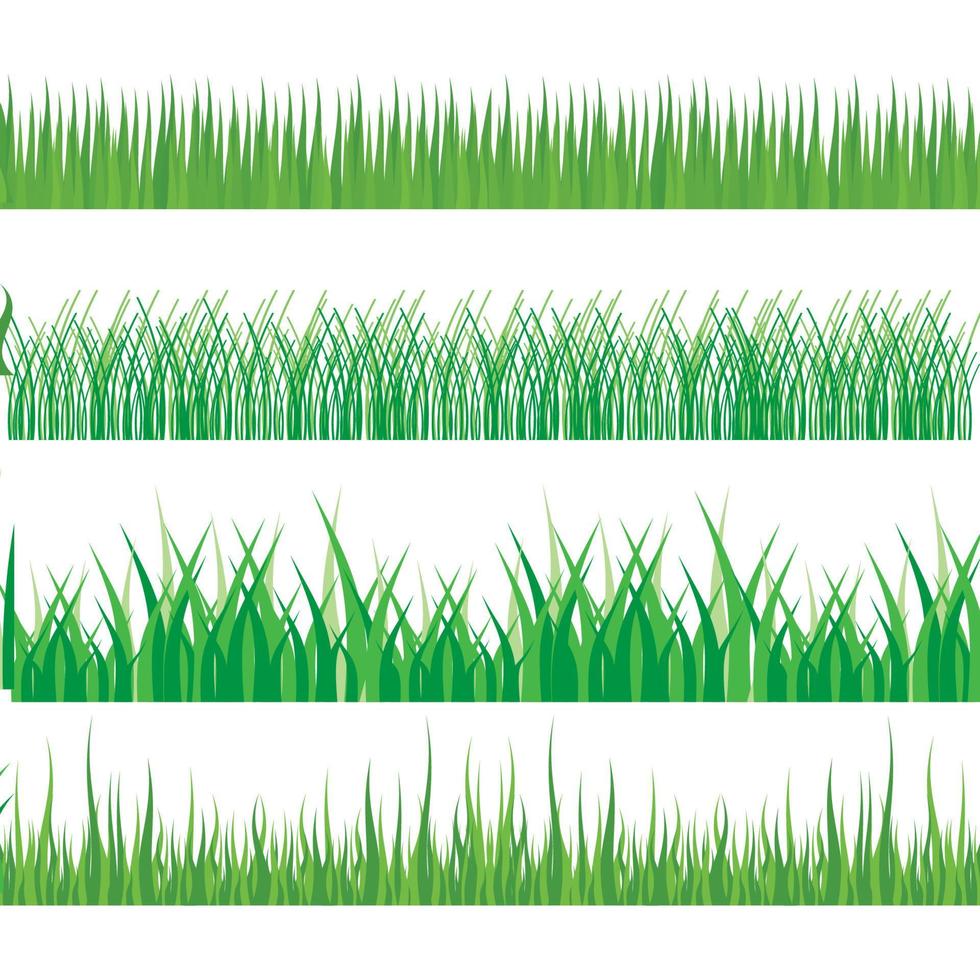 vector groen gras illustratie