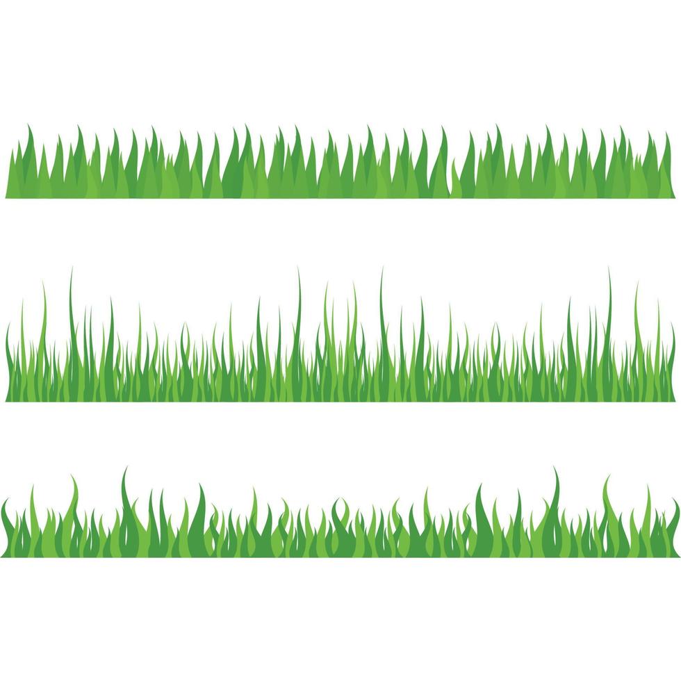 vector groen gras illustratie