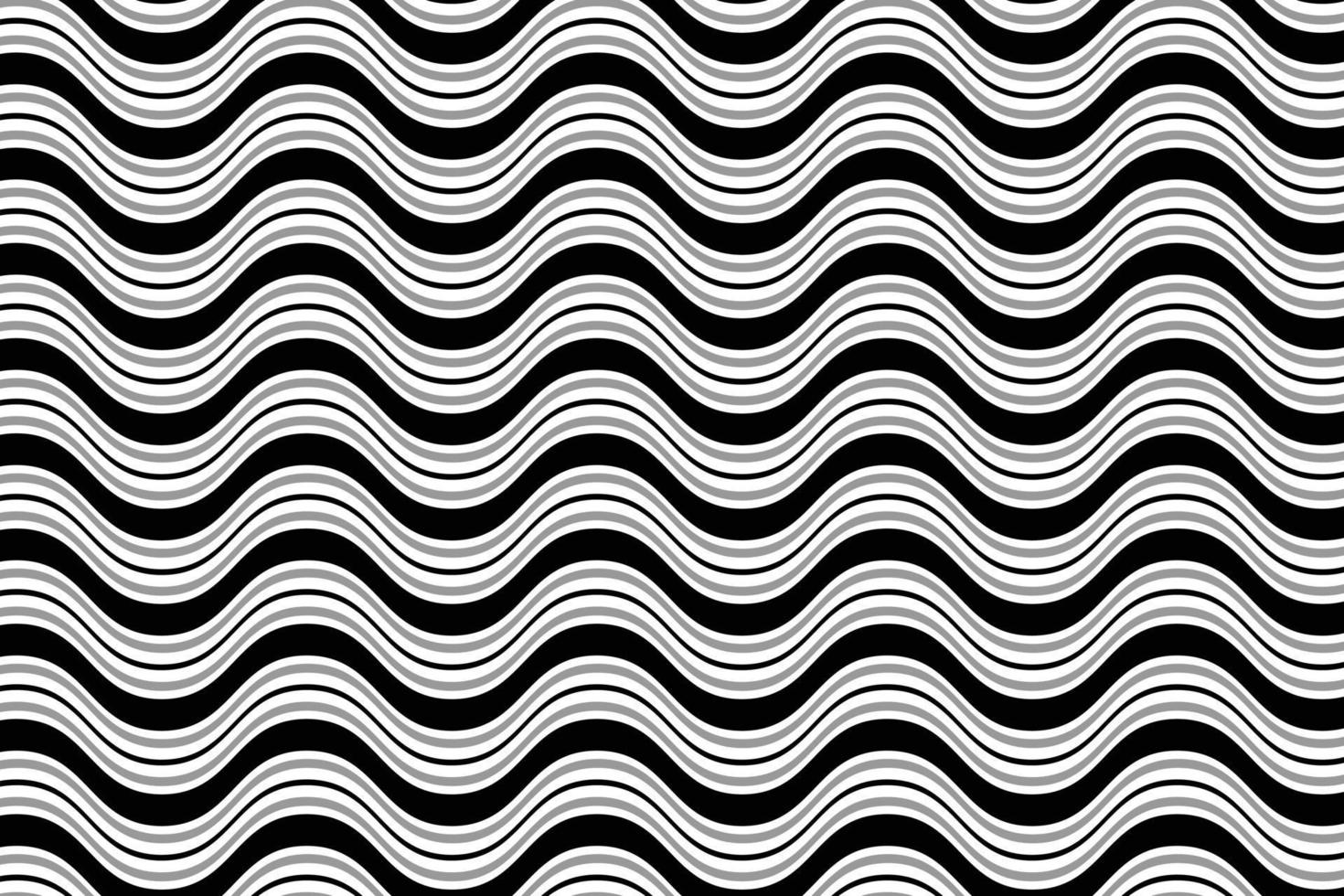 zwart grijs wit diagonaal Golf patroon structuur ontwerp. vector