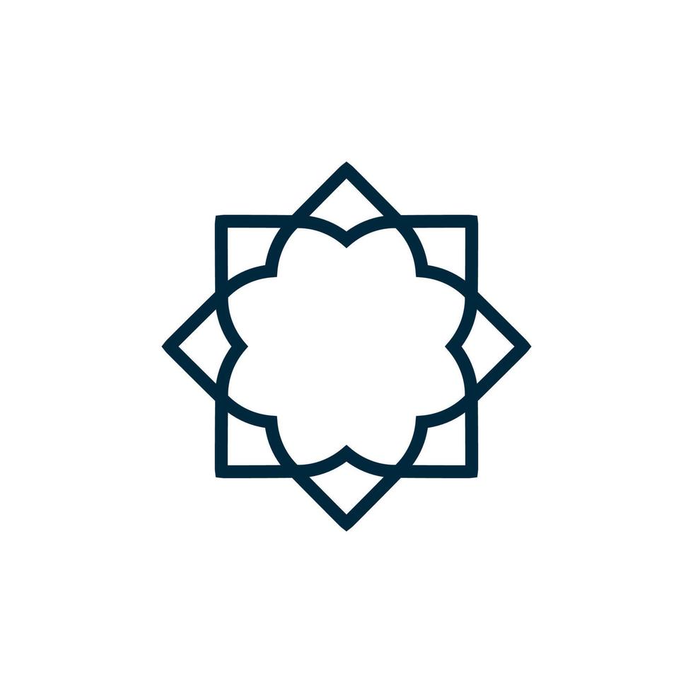 motief logo gemakkelijk hoekig logo kan worden gebruikt voor textielmodern zakelijk, abstract brief logo vector