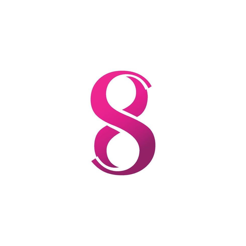 oneindigheid symbool s merk, symbool, ontwerp, grafisch, minimalistisch.logo vector
