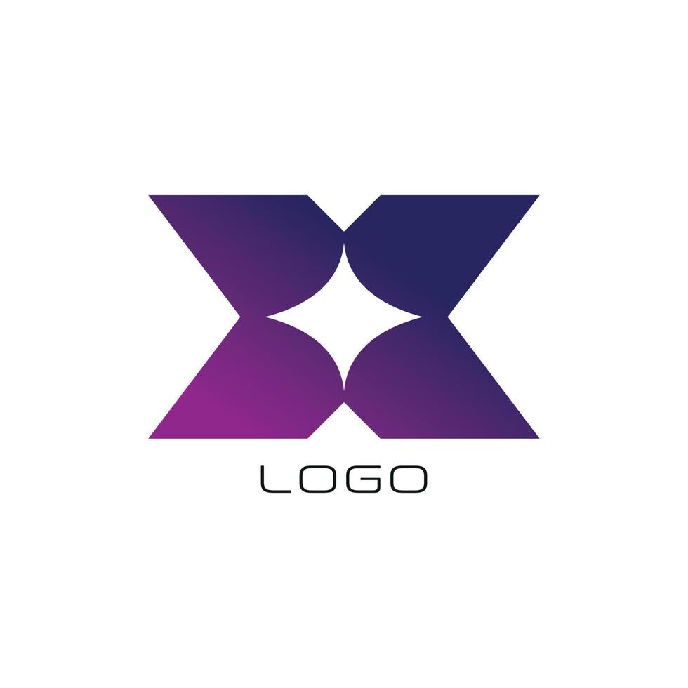 X logo merk, symbool, ontwerp, grafisch, minimalistisch.logo vector