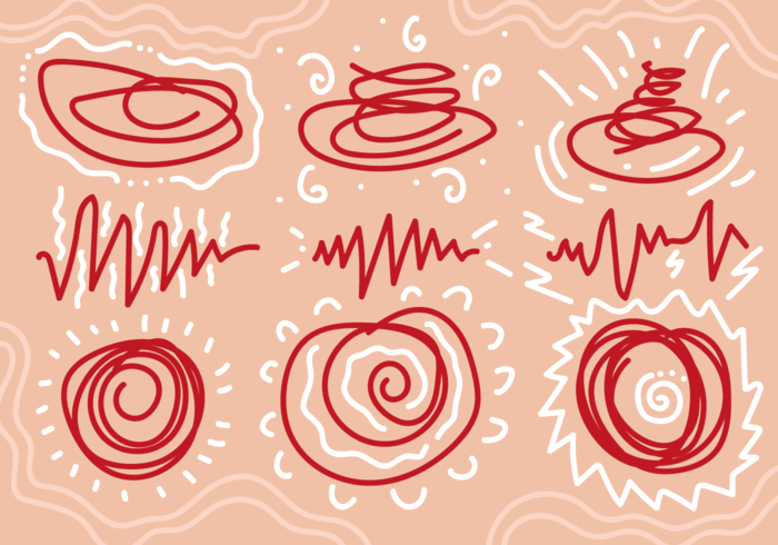 kronkelen abstracte vrijheid vector