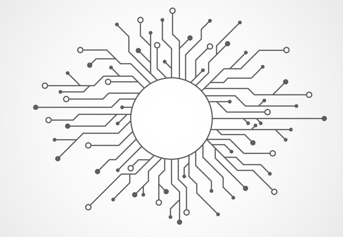 abstracte achtergrond met technologie printplaat textuur. elektronische moederbord illustratie. communicatie- en engineeringconcept. vector illustratie