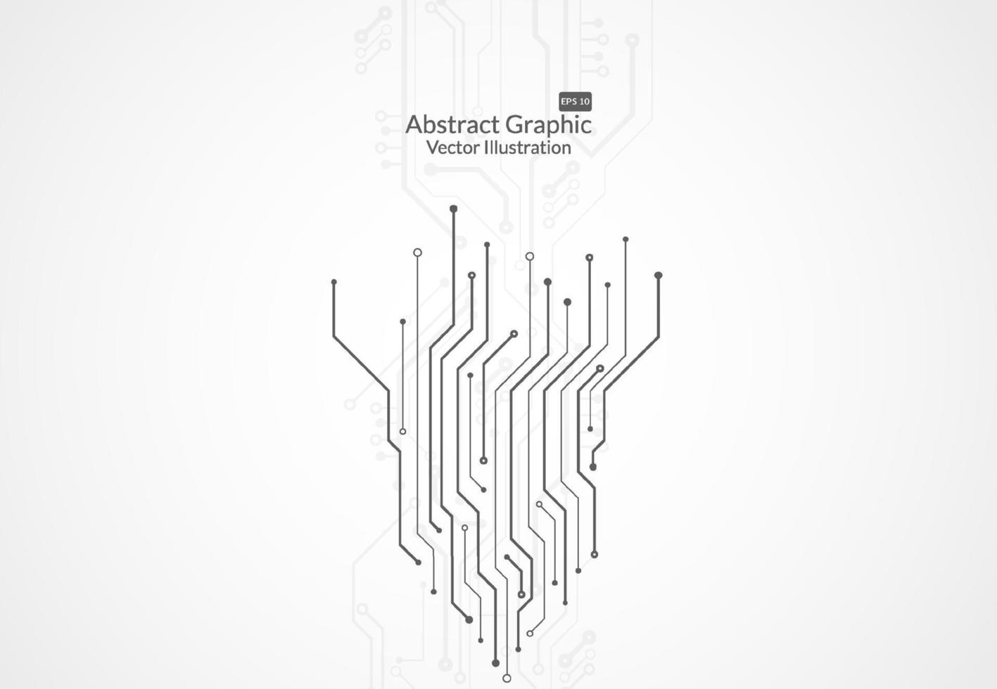 abstracte achtergrond met technologie printplaat textuur. elektronische moederbord illustratie. communicatie- en engineeringconcept. vector illustratie