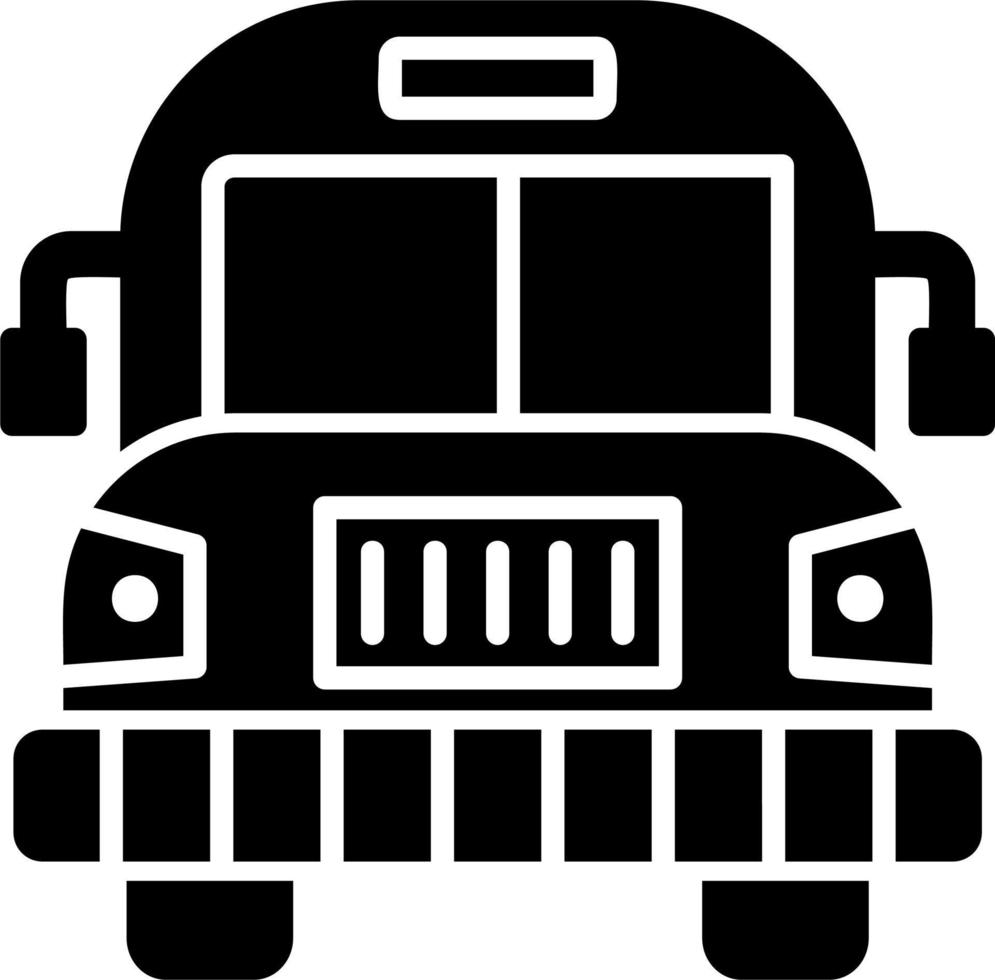 schoolbus vector pictogram