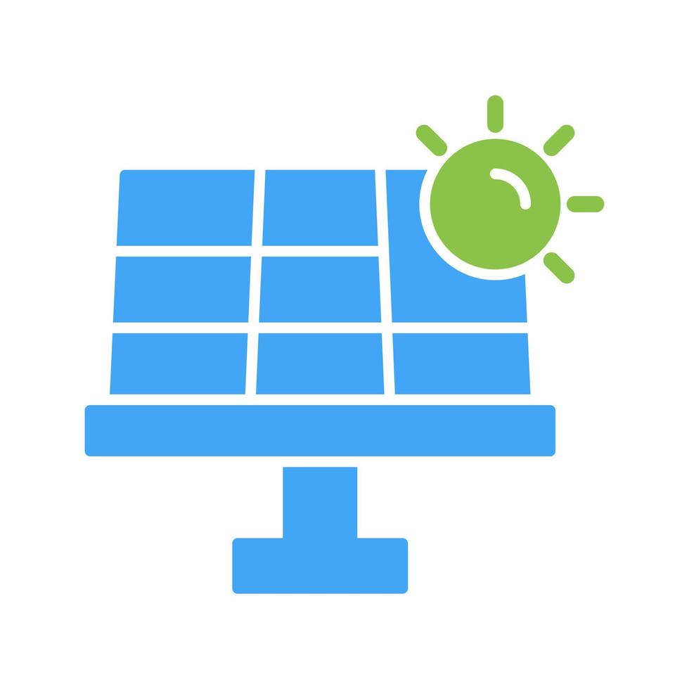 zonne-energie vector pictogram