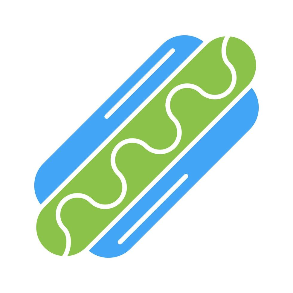 hotdog vector pictogram