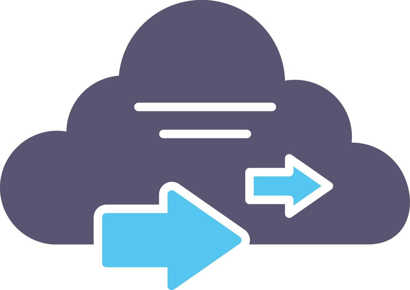 cloud computing vector icon